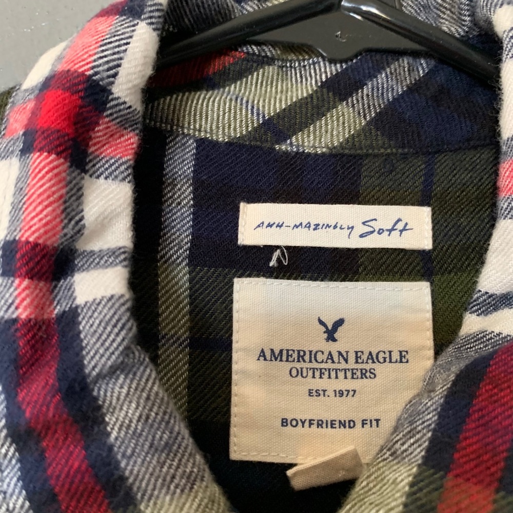 Multicolored fall flannel - Picture 2 of 2